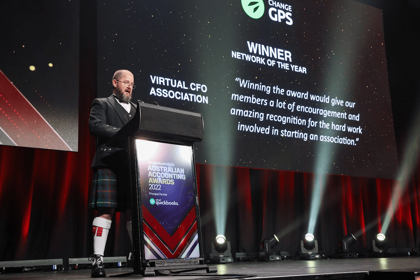 Virtual CFO Association wins 'Network of the Year' at Australian Accounting Awards